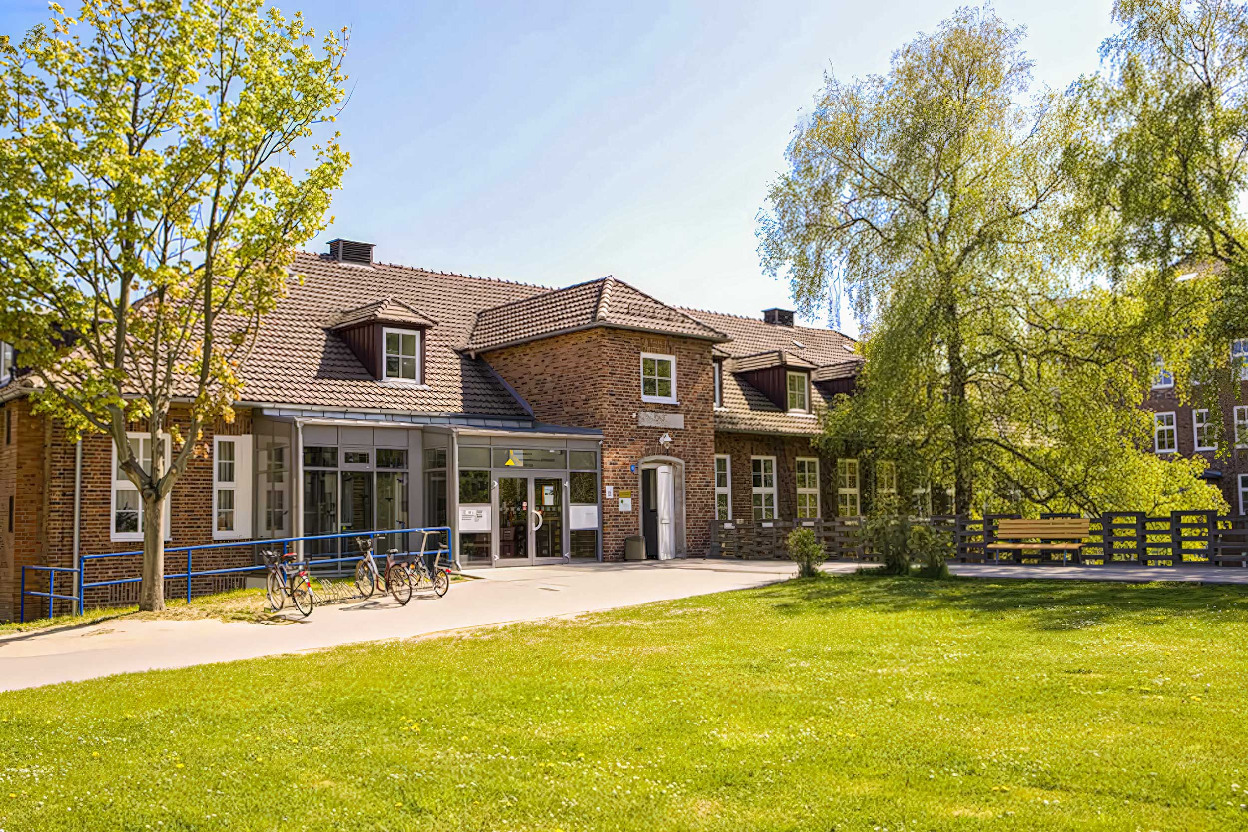 Gebäude der Gemeinschaftspraxis in Greifswald