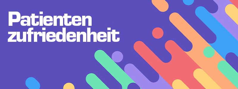 Pati­en­ten zufrie­den mit unse­rer Pra­xis